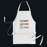 SCIENCE BIOLOGY CHEMISTRY PHYSICS SCHÜRZE<br><div class="desc">Chemie,  Geschenk,  Biologie,  Student,  Ideenreichtum,  Physiker,  Zitat,  Lehrer,  Geek,  Physik,  Nerd,  Sprichwort,  lustig</div>