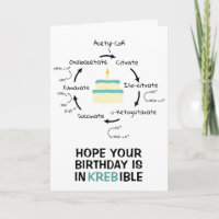 Science Birthday Krebs Zyklusbiologie Lehrer
