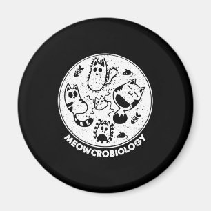 Science Cat Meowcro Biologie Magnet