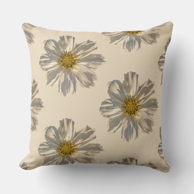 Science Chemie Blume Pillow Kissen (Vorderseite)