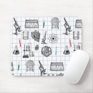 Science Chemistry Scientistry Pattern Mousepad