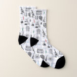 Science Chemistry Scientistry Pattern Socken<br><div class="desc">Ein wissenschaftlich thematisiertes chemisches Muster,  das für alle geeignet ist,  die Lieben in Naturwissenschaften,  Chemie,  Biologie usw. haben. Ein ideales Geschenk für Wissenschaftler,  egal in welchem Alter.</div>