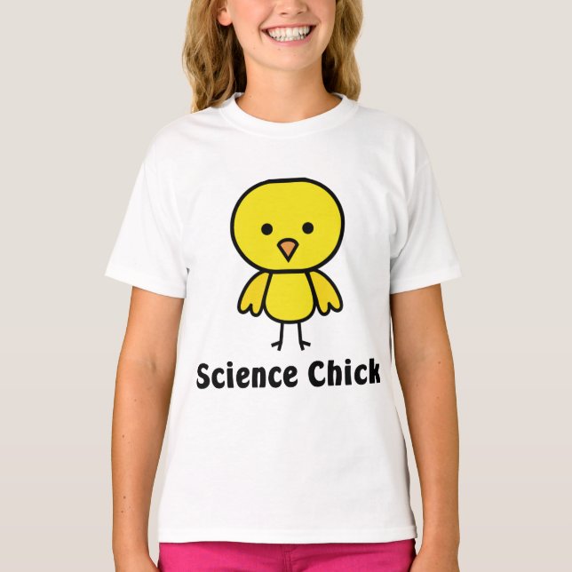 Science Chick T-Shirt (Vorderseite)
