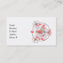 Science Cluster Business Card Visitenkarte