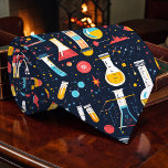 Science Custom Necktie Krawatte<br><div class="desc">This custom necktie is perfect for the science enthusiast in your life! Featuring a unique, eye-catching design, this tie is a stylish way to show off your passion for science, space, and the wonders of the universe. It's a great gift for teachers, students, or anyone who loves exploring the unknown....</div>