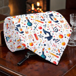 Science Custom Necktie Krawatte<br><div class="desc">This custom necktie is perfect for the science enthusiast in your life! Featuring a unique, eye-catching design, this tie is a stylish way to show off your passion for science, space, and the wonders of the universe. It's a great gift for teachers, students, or anyone who loves exploring the unknown....</div>