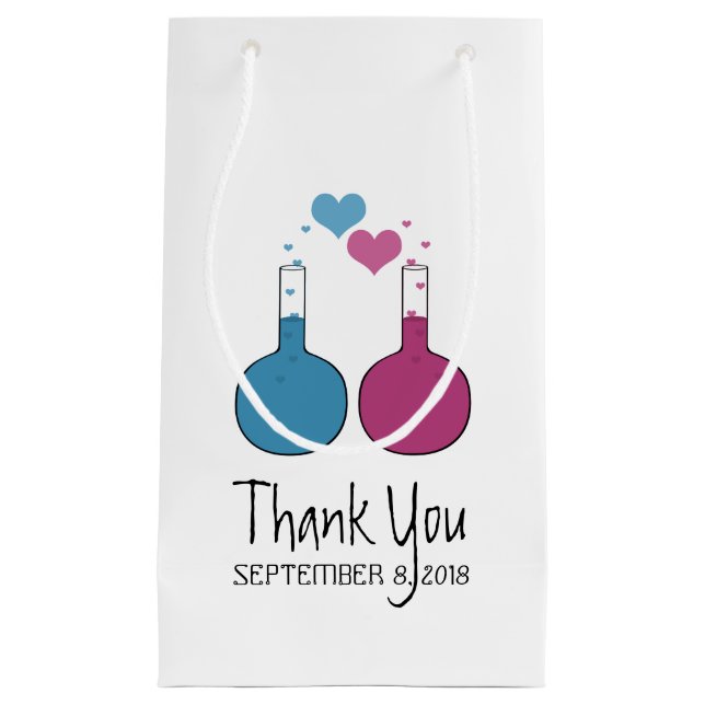 Science de l'amour Mariage sac cadeau (Devant)