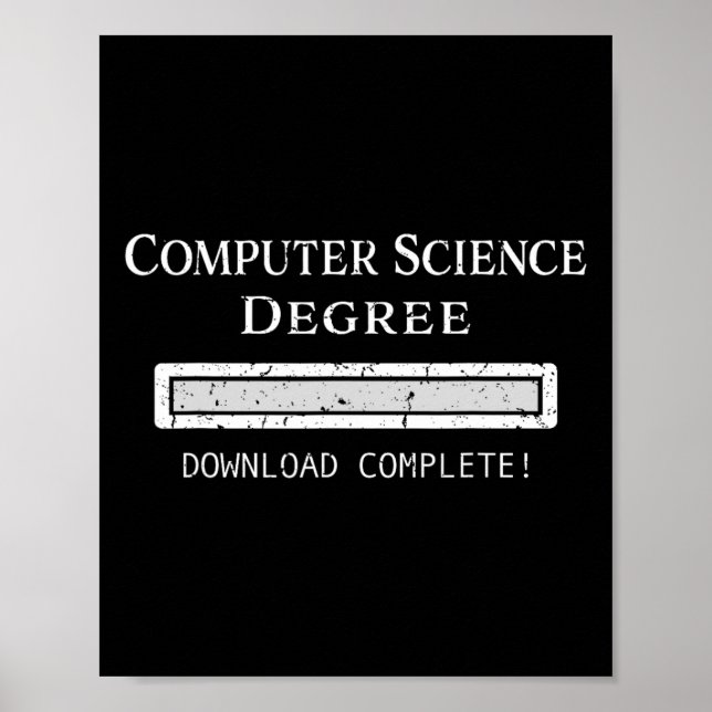 Science Degree Abschluss Poster (Vorne)
