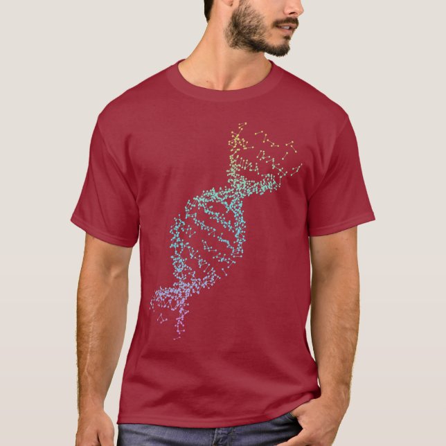 Science DNA Double Helix Women Men Professor T-Shirt (Vorderseite)