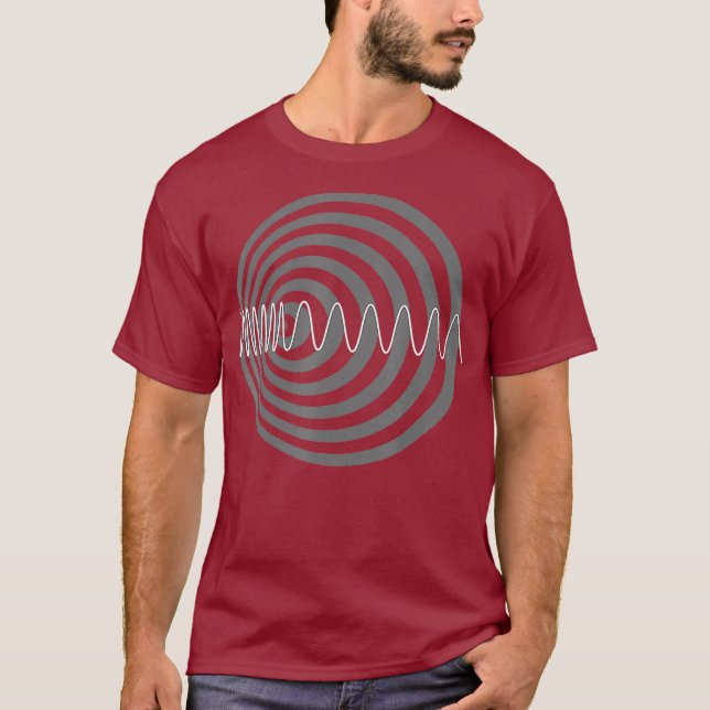 Science-Doppler-Effekt Grafik T-Shirt (Vorderseite)