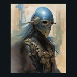 Science Fiction Alien Wear Helmet Mask Poster<br><div class="desc">Fantasy Art Produkte von The Lunarium.</div>