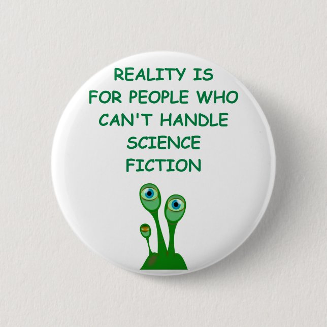 Science Fiction Button (Vorderseite)