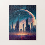 Science Fiction Cyberpunk Space City<br><div class="desc">Science Fiction Cyberpunk Space City</div>