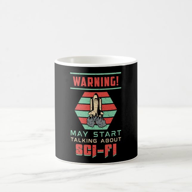 Science Fiction Day Space Alien Science Nerds Gesc Kaffeetasse (Mittel)