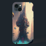 Science Fiction Futuristic City Case-Mate iPhone C Case-Mate iPhone Hülle<br><div class="desc">Fantasy Art Produkte von The Lunarium.</div>