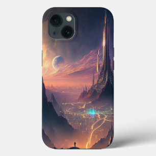 Science Fiction Futuristic City Case-Mate iPhone C Hülle