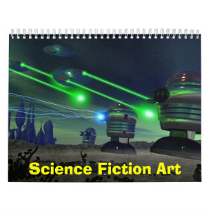 Science Fiction-Kunst-Kalender Kalender