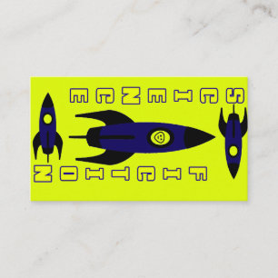 Science Fiction Lesezeichen Business Card Visitenkarte