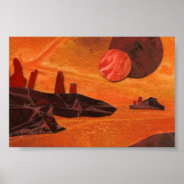 Science Fiction Mini-Poster Poster (Vorne)