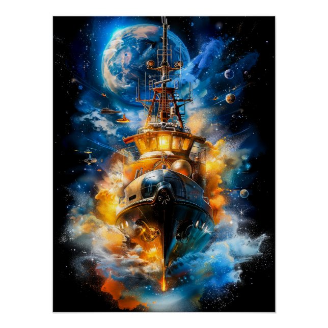 Science Fiction Poster Art (Vorderseite)