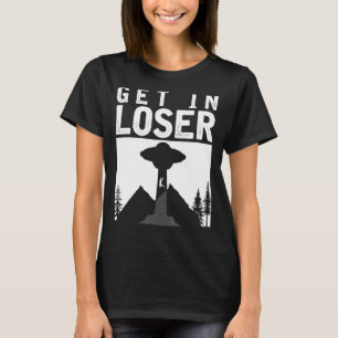 Science Fiction Ufo Entführung Alien glaubt Alie T-Shirt