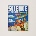 Science Fiction vierteljährlich<br><div class="desc">Genießen Sie dieses phantastische,  klassische Pulp Fantasy/Science Fiction Rätsel mit Bildern aus den 1930er,  1940er und 1950er Jahren!</div>
