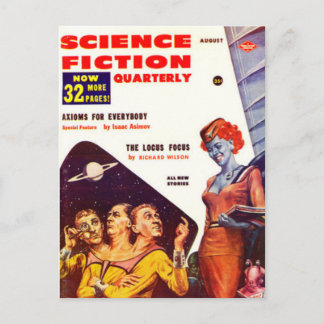 Science Fiction vierteljährlich 71 Postkarte