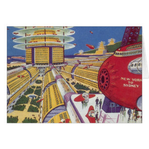 Science-fiction vintage, Futuriste New York