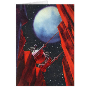 Science-fiction vintage, rover lunaire de l'espace