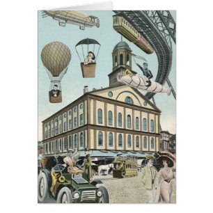 Science Fiction vintage, Victorian Steam Punk City