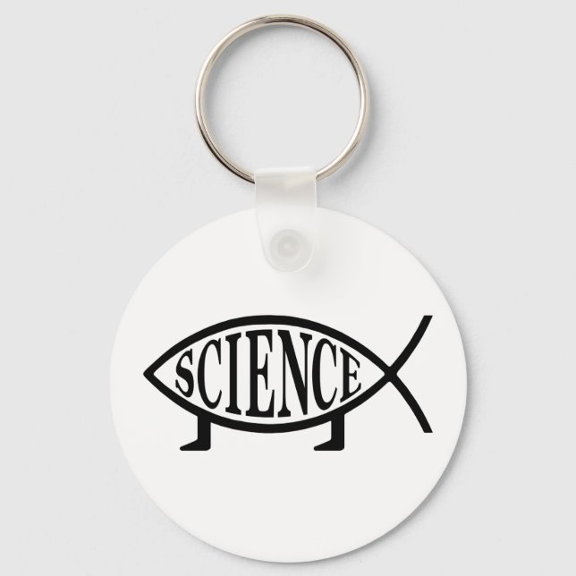 Science Fish Schlüsselanhänger (Vorderseite)