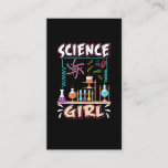 Science Girl Chemistry Laboratory Scientist Visitenkarte<br><div class="desc">Science Girl Chemistry Laboratory Scientist. Studentenchemistin für weibliche Forscher.</div>