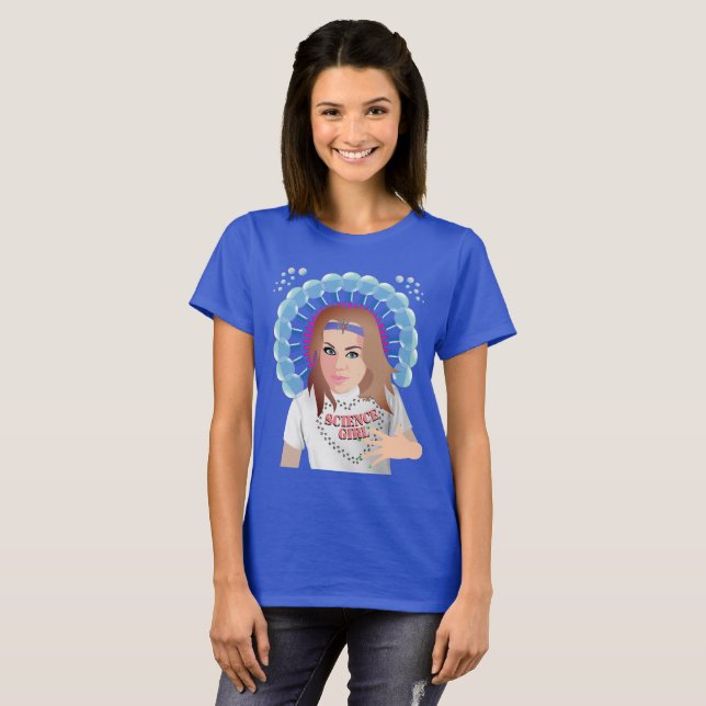 Science Girl T-Shirt (Vorne ganz)