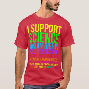 Science Human Rights Bildung Health Care Freedom T-Shirt