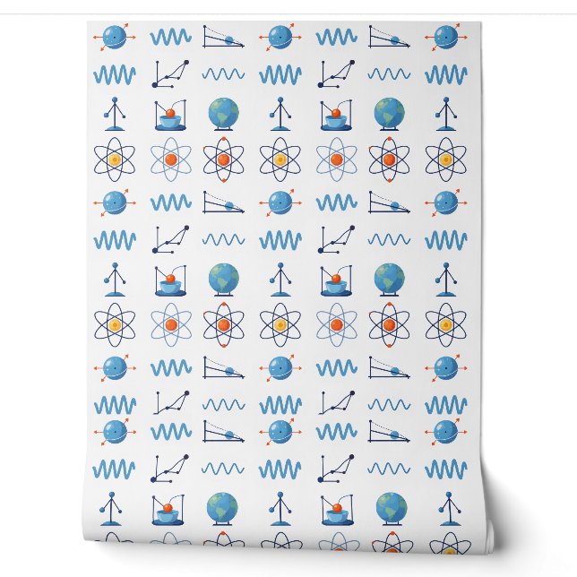 Science Icons Collection Tapete (Abrollen)
