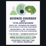 Science Icons, Science Course Advertising Flyer<br><div class="desc">Science Icons,  Science Course Advertising Flyer vom Business Card Store.</div>