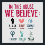 Science Is Real Black Lives Matter Love Is Love Poster<br><div class="desc">Science Is Real Black Lives Matter Love Is Love.</div>