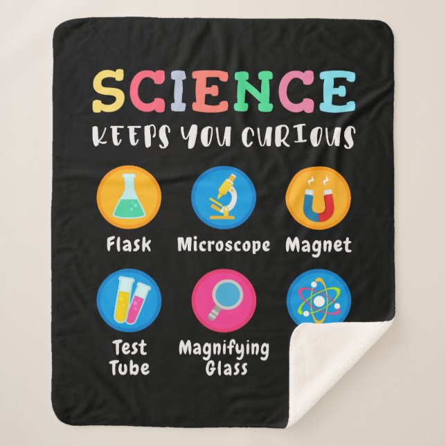 Science keeps you curious sherpadecke (Vorderseite)