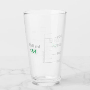 Science Labrador Beaker Personalisiert Drink Glass Glas
