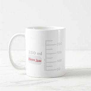 Science Labrador Beaker Personalisiert große Labe Kaffeetasse