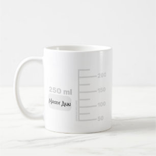 Science Labrador Beaker Personalisiert große Label Kaffeetasse