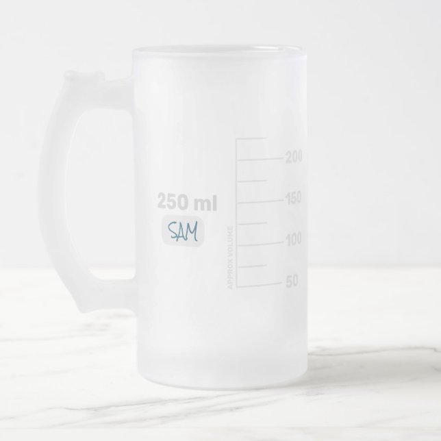 Science Labrador Beaker Personalisiert hohe Tasse (Links)