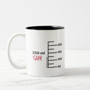 Science Labrador Beaker Personalisierte weiße Tass Zweifarbige Tasse