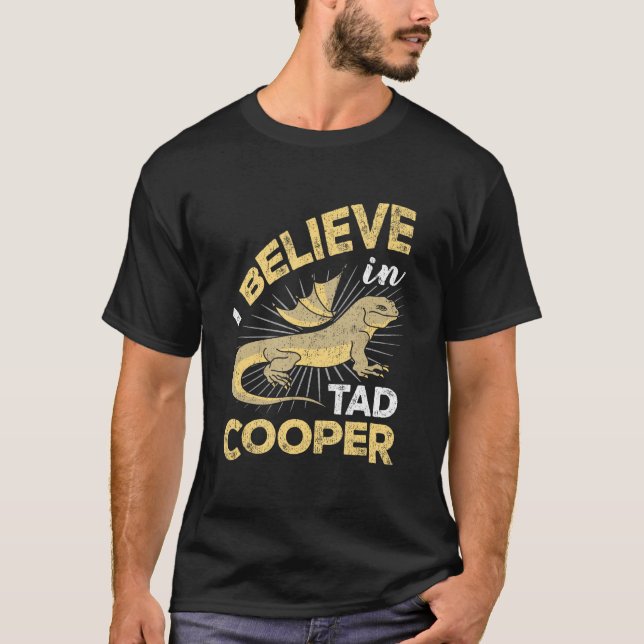 Science Lizard Tad Cooper Fan T-Shirt (Vorderseite)