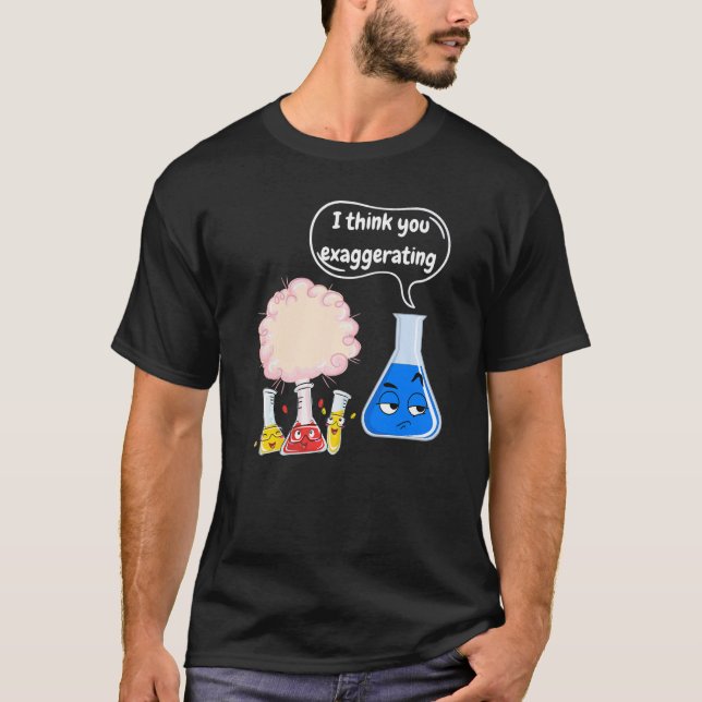 Science Magic Fun Experiments For Students Chemist T-Shirt (Vorderseite)