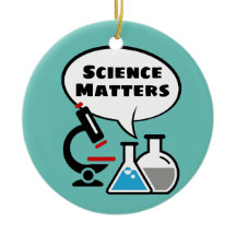 Science Matters Speech Bubble Design Ornament