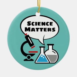 Science Matters Speech Bubble Design Ornament