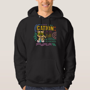 Science Nerd Cation Niedlich Pawsitive Chemistry S Hoodie