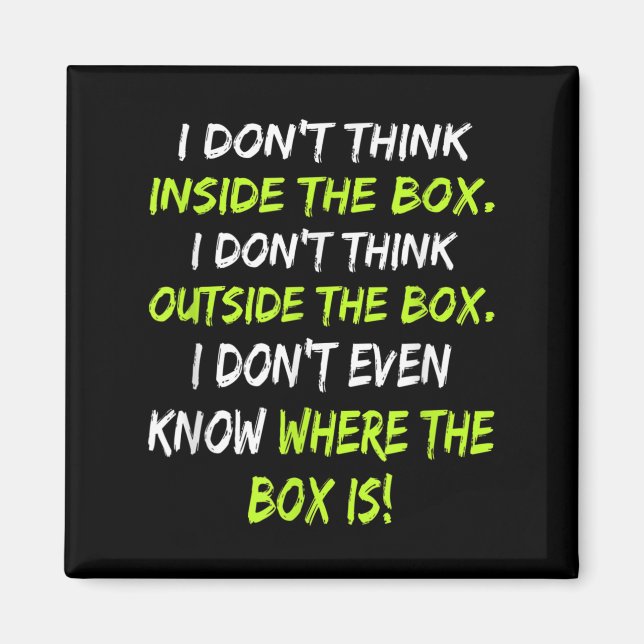 Science Nerd - Inventor - R&amp;d Develop New Idea Magnet (Vorne)