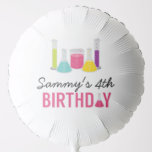 Science Party Balloons in Rosa Ballon<br><div class="desc">Girls Science Party Ballon,  perfekt für das nächste Geburtstagsexperiment Ihrer kleinen Wissenschaftler. Farbenfrohe Becher in Grün,  Rosa,  Gelb,  lila und aquamarin.</div>